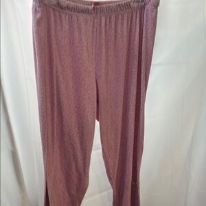 Pink Leopard Print Lounge Pants